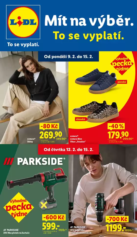 Lidl katalog | Aktuální výhodné nabídky a slevy | 2026-02-05T00:00:00.000Z - 2026-02-15T00:00:00.000Z