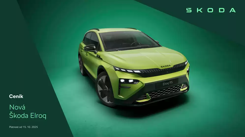 Škoda katalog v Lovosice | Ceník Elroq | 2026-02-05T00:00:00.000Z - 2026-07-31T00:00:00.000Z
