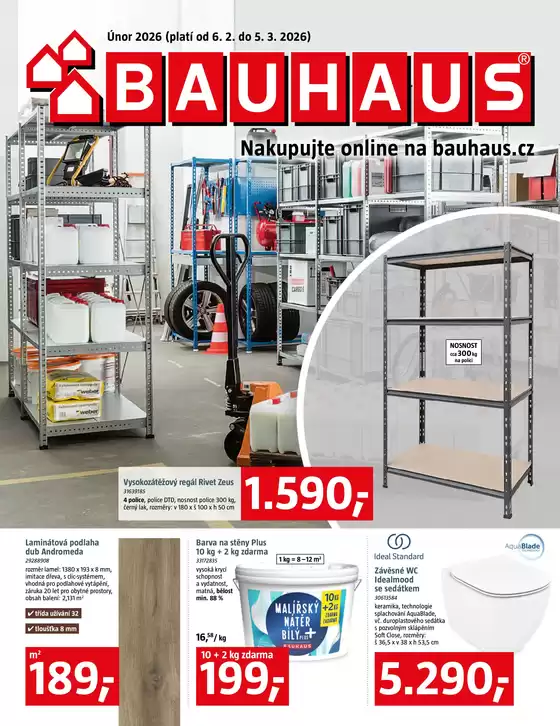 Bauhaus katalog v Uherské Hradiště | Bauhaus leták | 2026-02-06T00:00:00.000Z - 2026-03-05T00:00:00.000Z