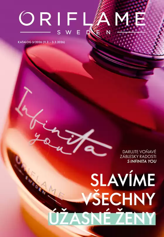 Oriflame katalog v Teplice | ORIFLAME leták | 2026-02-11T00:00:00.000Z - 2026-03-03T00:00:00.000Z