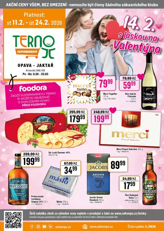 TEMPO katalog v Praha | Leták TERNO 11.2. - 24.2.2026 | 2026-02-11T00:00:00.000Z - 2026-02-24T00:00:00.000Z
