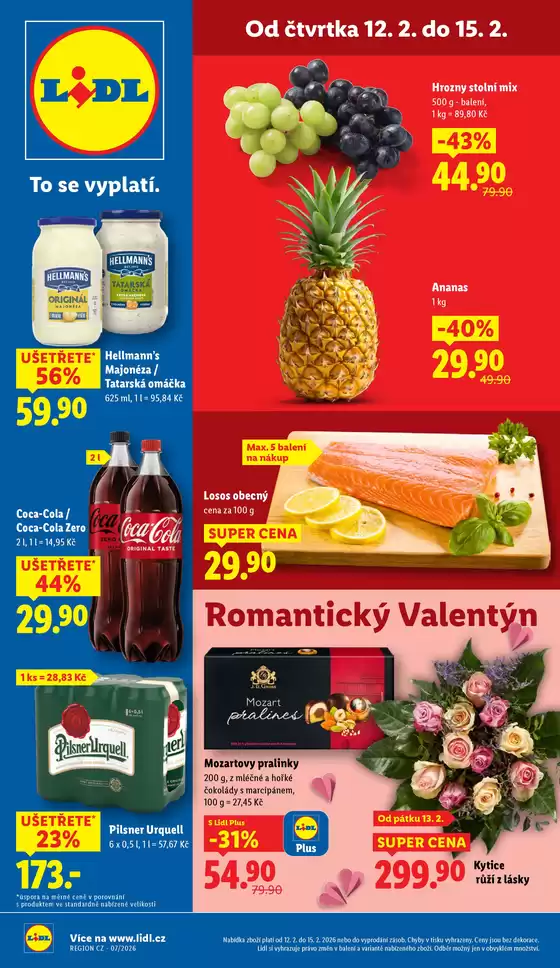 Lidl katalog v Ostrava | Akční leták OD ČTVRTKA | 2026-02-05T00:00:00.000Z - 2026-02-15T00:00:00.000Z