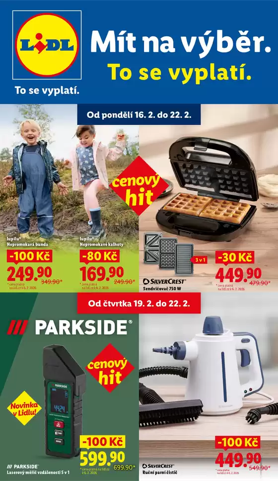 Lidl katalog v Ostrava | Slevy a akce | 2026-02-12T00:00:00.000Z - 2026-02-22T00:00:00.000Z