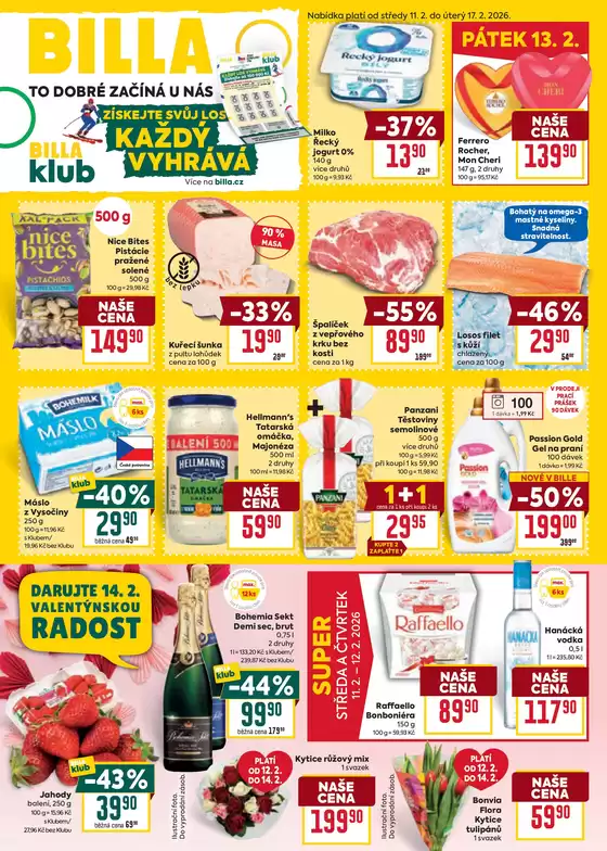 Billa katalog v Ostrava | Billa Velký leták | 2026-02-11T00:00:00.000Z - 2026-02-17T00:00:00.000Z