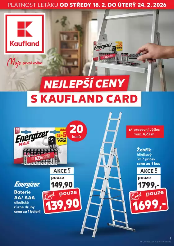 Kaufland katalog v Chrudim | Naše nejlepší výhodné nabídky | 2026-02-18T00:00:00.000Z - 2026-02-24T00:00:00.000Z