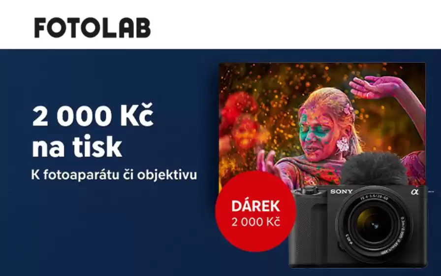 Fotolab katalog v Sokolov | 2 000 Kč na tisk K fotoaparátu či objektivu | 2026-02-23T00:00:00.000Z - 2026-03-04T00:00:00.000Z