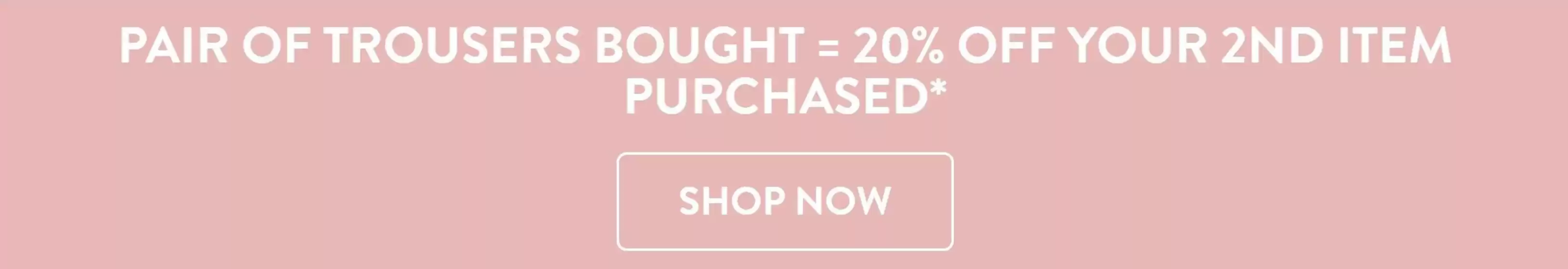 Promod katalog v Pardubice | 20% OFF YOUR 2ND ITEM PURCHASED | 2026-02-24T00:00:00.000Z - 2026-03-09T00:00:00.000Z