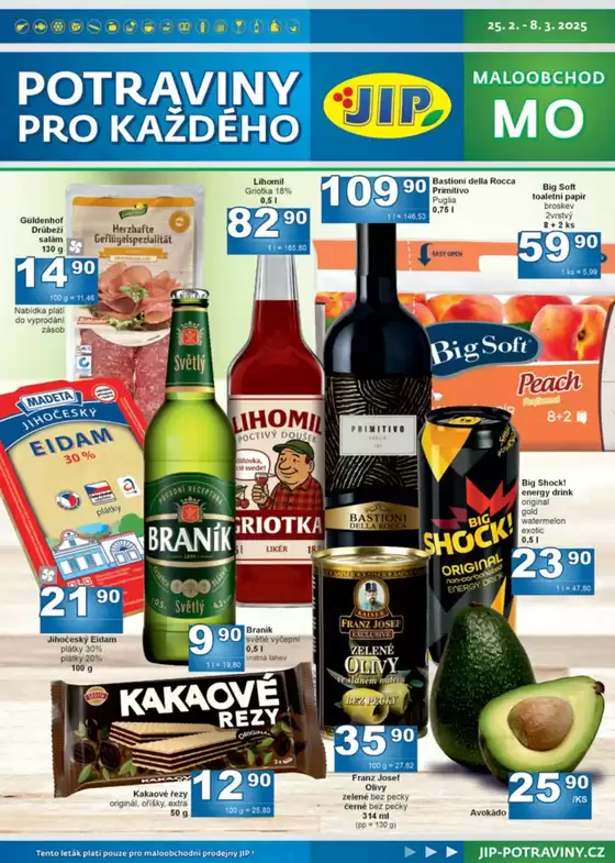 Jip katalog | Široký výběr nabídek | 2026-02-25T00:00:00.000Z - 2026-03-08T00:00:00.000Z