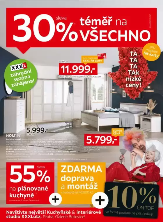 XXXLutz katalog | Sleva 30 téměř na všechno | 2026-02-23T00:00:00.000Z - 2026-03-09T00:00:00.000Z