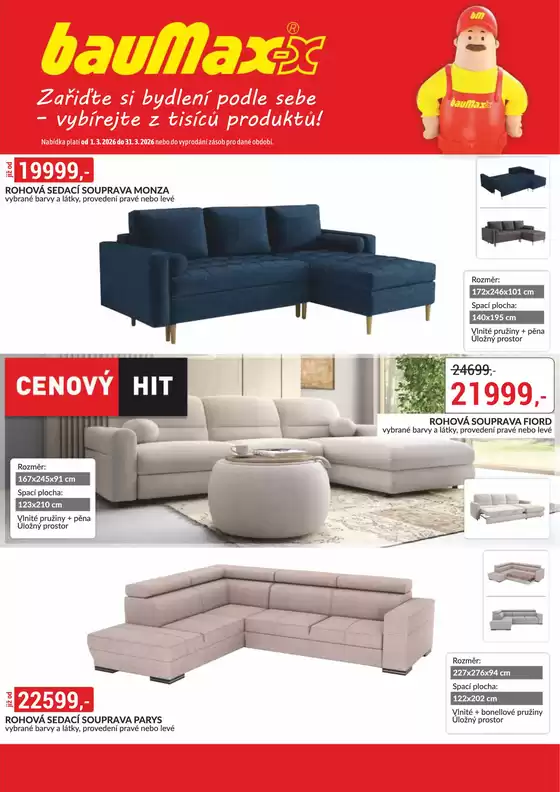 Baumax katalog v Brno | Nabídky pro lovce výhodných nákupů | 2026-03-01T00:00:00.000Z - 2026-03-31T00:00:00.000Z