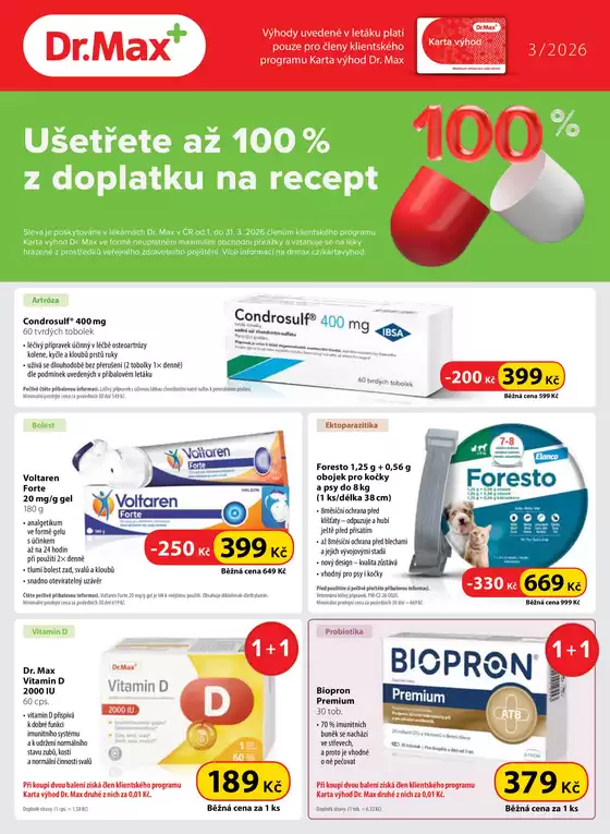 Dr. Max katalog v Mělník | Dr. Max leták | 2026-03-01T00:00:00.000Z - 2026-03-31T00:00:00.000Z