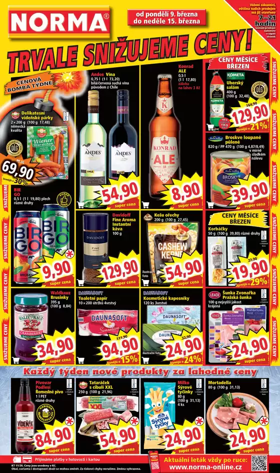 Norma katalog v Varnsdorf | Aktuální nabídky a slevy | 2026-03-09T00:00:00.000Z - 2026-03-15T00:00:00.000Z