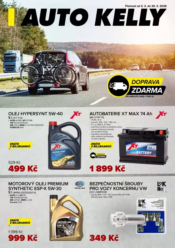 Auto Kelly katalog v Plzeň | Auto Kelly leták | 2026-03-03T00:00:00.000Z - 2026-03-30T00:00:00.000Z