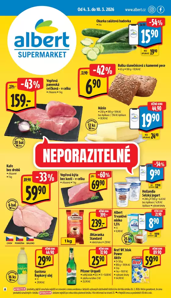 Albert katalog v Most | Albert - 10SMakcniletak | 2026-03-04T00:00:00.000Z - 2026-03-10T00:00:00.000Z