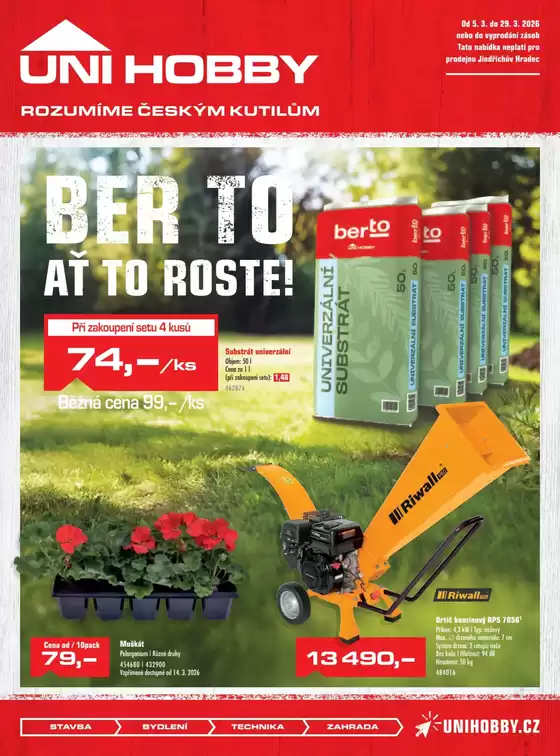Uni Hobby katalog v Brno | Uni Hobby leták | 2026-03-05T00:00:00.000Z - 2026-03-29T00:00:00.000Z
