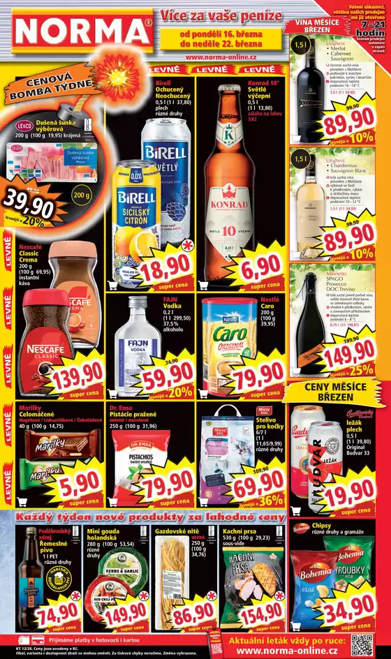 Norma katalog v Plzeň | Široký výběr nabídek | 2026-03-16T00:00:00.000Z - 2026-03-22T00:00:00.000Z