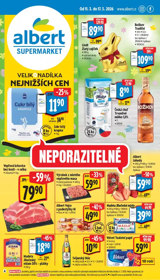 Albert katalog v Praha | Albert - 11SMakcniletak | 2026-03-11T00:00:00.000Z - 2026-03-17T00:00:00.000Z