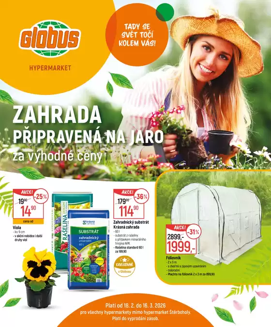 Globus katalog v Teplice | Objevte atraktivní nabídky | 2026-02-18T00:00:00.000Z - 2026-03-16T00:00:00.000Z