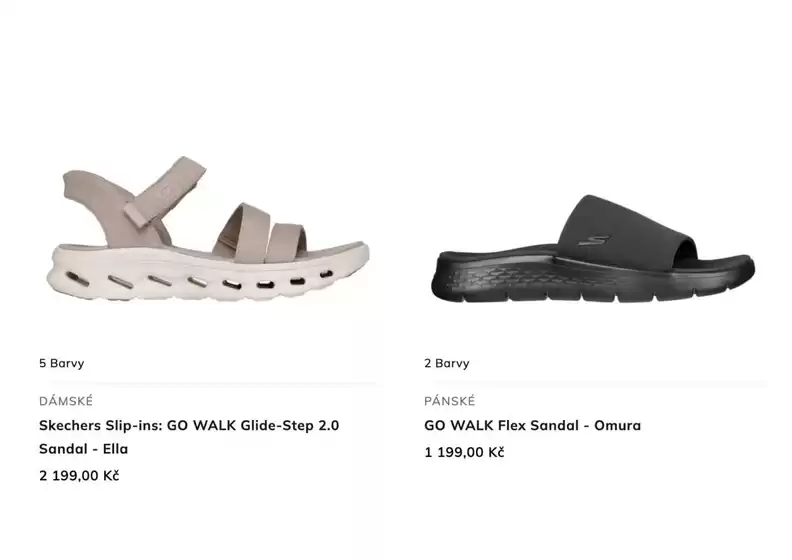 Skechers katalog v Černošice | Skechers Leták | 2026-03-18T00:00:00.000Z - 2026-03-23T00:00:00.000Z