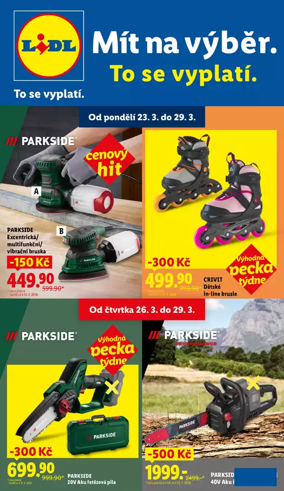 Lidl katalog v Liberec | Speciální nabídky pro vás | 2026-03-19T00:00:00.000Z - 2026-03-29T00:00:00.000Z