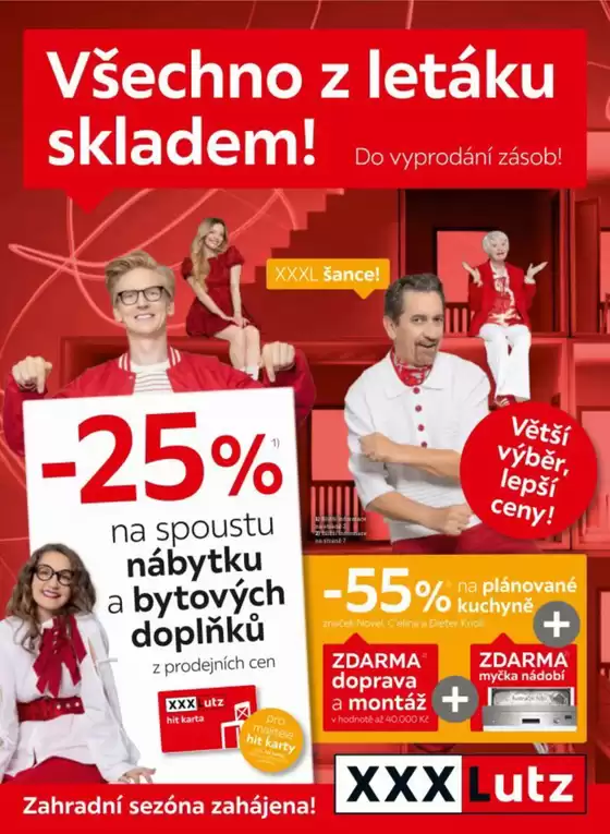 XXXLutz katalog v Hořice | Sleva 25 téměř na všechno | 2026-03-23T00:00:00.000Z - 2026-04-05T00:00:00.000Z
