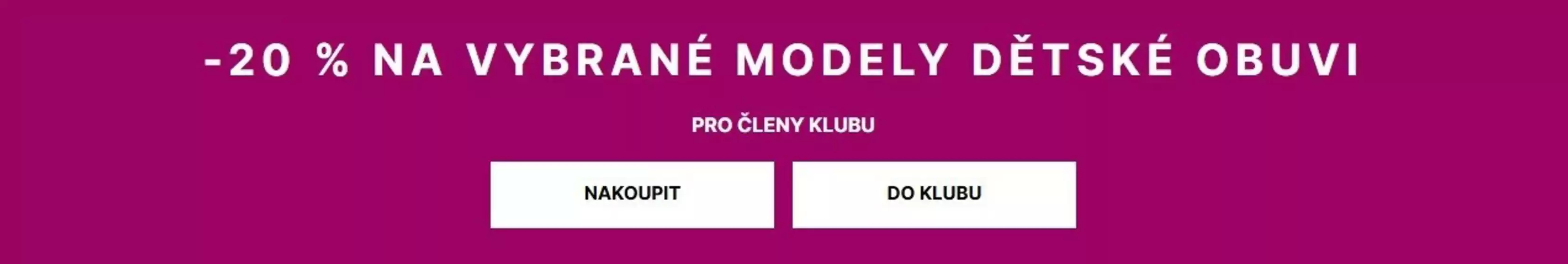 Humanic katalog | -20 % NA VYBRANÉ MODELY DĚTSKÉ OBUVI | 2026-03-24T00:00:00.000Z - 2026-04-07T00:00:00.000Z