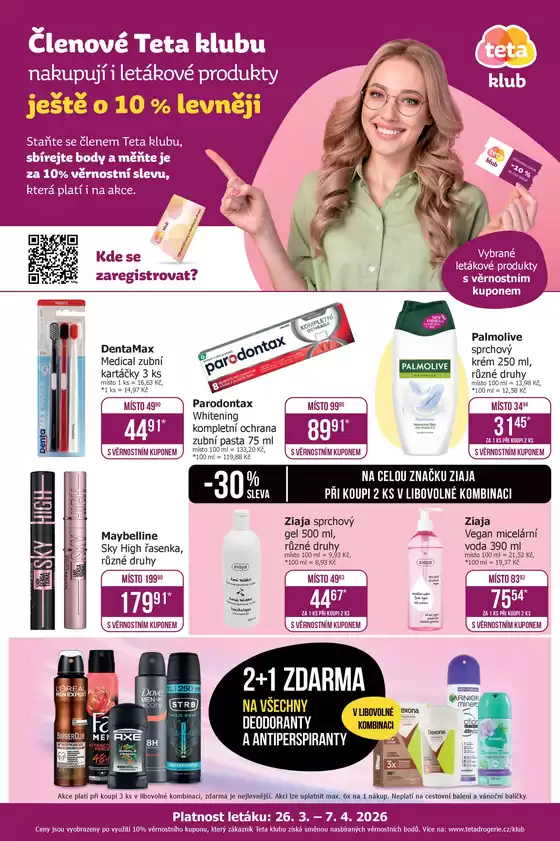 Teta katalog v Bystřice pod Hostýnem | Teta klubový leták č. 7 | 2026-03-26T00:00:00.000Z - 2026-04-07T00:00:00.000Z
