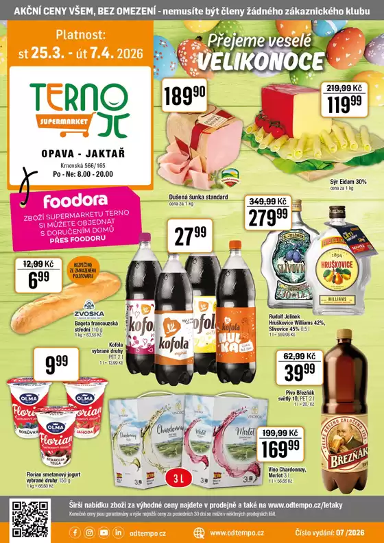 TEMPO katalog v Havířov | Leták TERNO 25.3. - 7.4.2026 | 2026-03-25T00:00:00.000Z - 2026-04-07T00:00:00.000Z