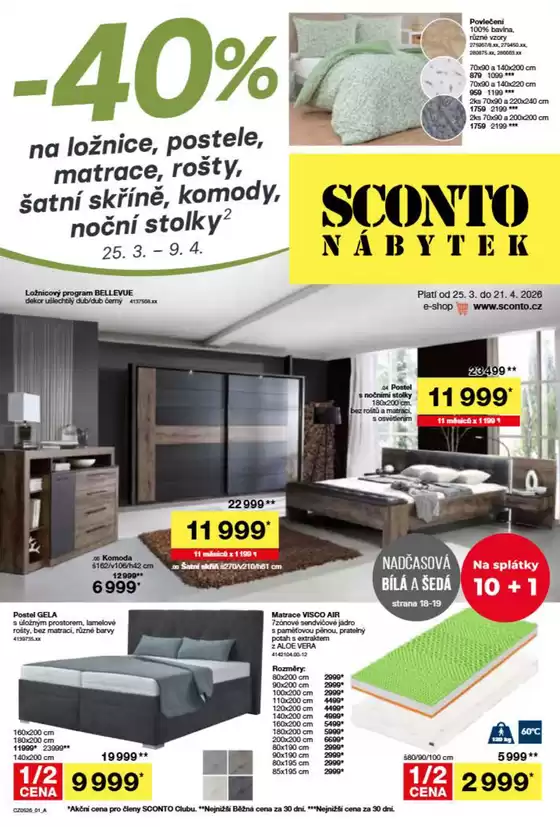 Sconto katalog v Frýdek-Místek | AKTUÁLNÍ LETÁK SCONTO | 2026-03-25T00:00:00.000Z - 2026-04-21T00:00:00.000Z
