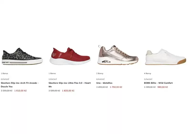 Skechers katalog v Otrokovice | Skechers Leták | 2026-03-27T00:00:00.000Z - 2026-04-06T00:00:00.000Z