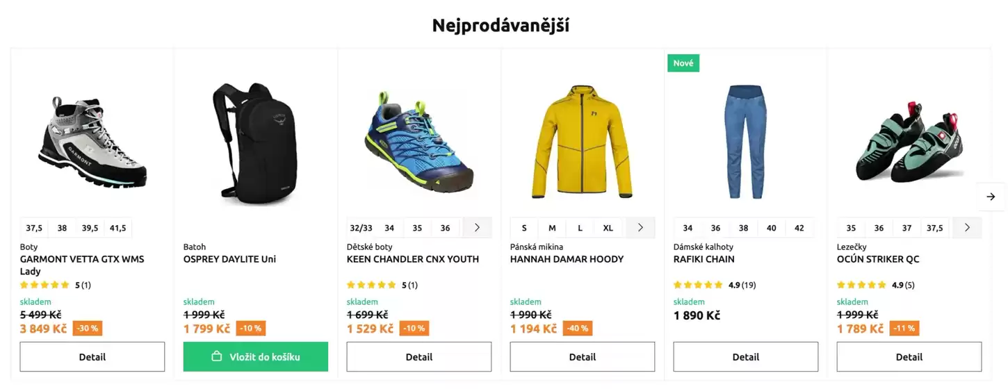 Rock Point katalog v Ivančice | Nejprodávanější | 2026-03-27T00:00:00.000Z - 2026-04-05T00:00:00.000Z