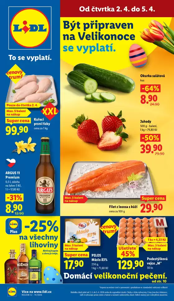 Lidl katalog v Kroměříž | 2. 4. - 5. 4. 2026 | 2026-04-02T00:00:00.000Z - 2026-04-05T00:00:00.000Z