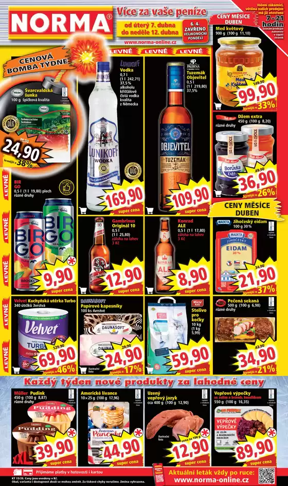 Norma katalog v Šternberk | Speciální nabídky pro vás | 2026-04-07T00:00:00.000Z - 2026-04-12T00:00:00.000Z