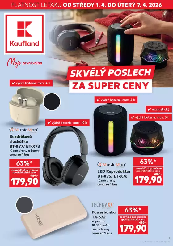 Kaufland katalog v Šternberk | Atraktivní speciální nabídky pro všechny | 2026-04-01T00:00:00.000Z - 2026-04-07T00:00:00.000Z