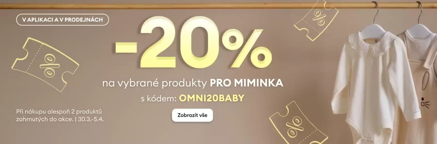 Sinsay katalog v Praha | -20% na vybrané produkty PRO MIMINKA | 2026-03-30T00:00:00.000Z - 2026-04-05T00:00:00.000Z