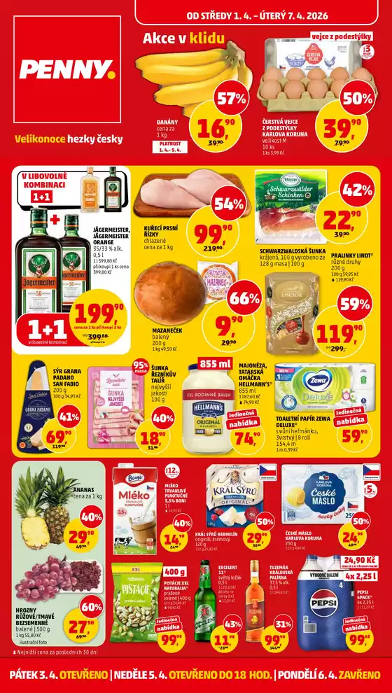 Penny Market katalog v Most | Exkluzivní nabídky a výhodné nabídky | 2026-04-01T00:00:00.000Z - 2026-04-07T00:00:00.000Z