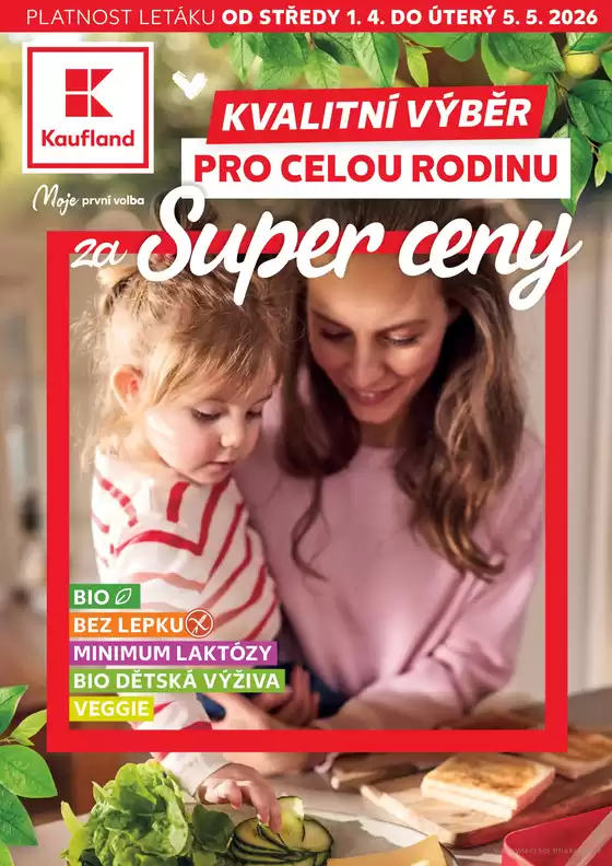 Kaufland katalog v Havířov | Nabídky pro lovce výhodných nákupů | 2026-04-01T00:00:00.000Z - 2026-05-05T00:00:00.000Z