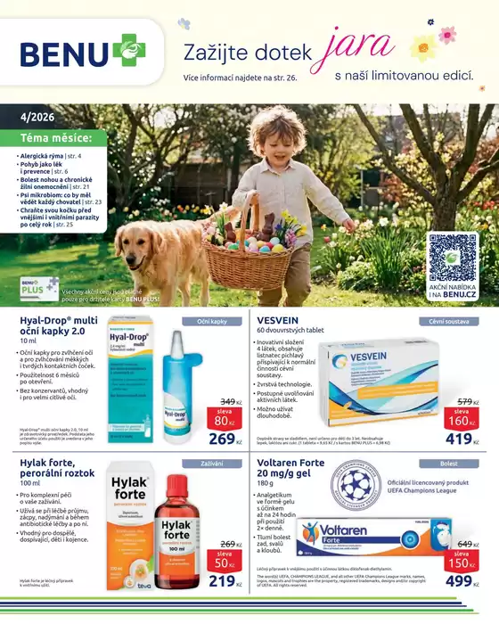 Benu katalog v Prostějov | Nové nabídky k objevování | 2026-04-01T00:00:00.000Z - 2026-04-30T00:00:00.000Z