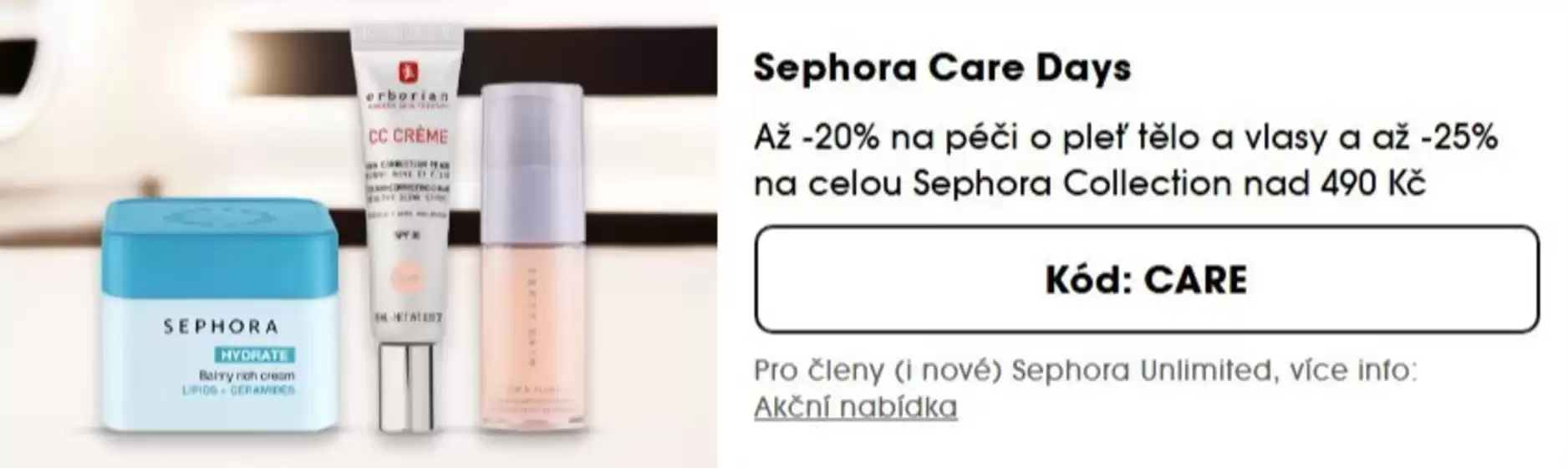 Sephora katalog | Sephora Care Days | 2026-04-01T00:00:00.000Z - 2026-04-01T00:00:00.000Z