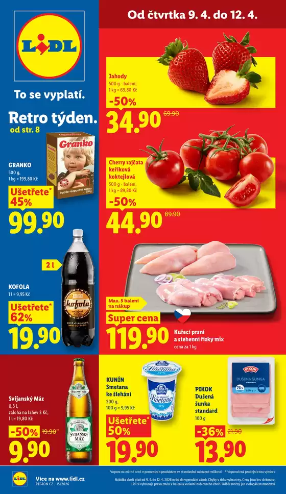 Lidl katalog v Praha | 9. 4. - 12. 4. 2026 | 2026-04-09T00:00:00.000Z - 2026-04-12T00:00:00.000Z