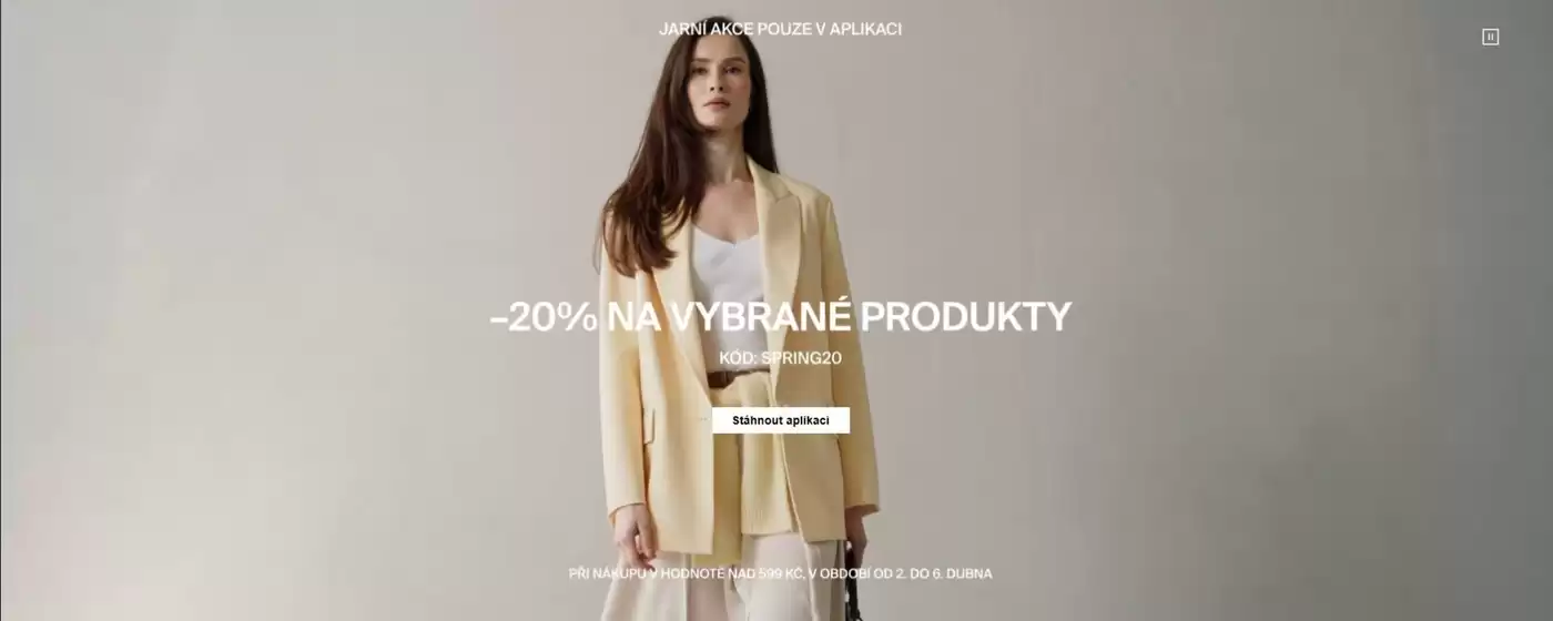 MOHITO katalog v Pelhřimov | -20% NA VYBRANÉ PRODUKTY | 2026-04-02T00:00:00.000Z - 2026-04-06T00:00:00.000Z