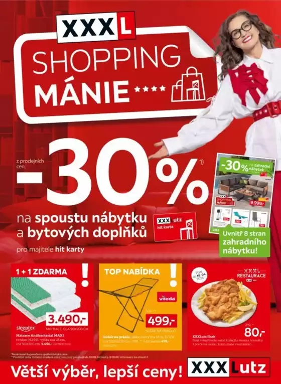 XXXLutz katalog v Trutnov | Sleva 30 na téměř vše | 2026-04-07T00:00:00.000Z - 2026-04-19T00:00:00.000Z
