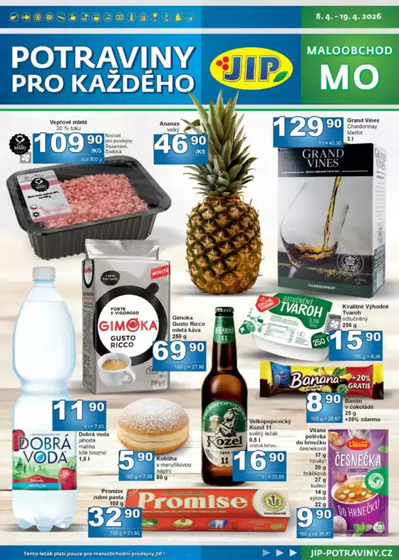 Jip katalog | Top nabídky pro všechny zákazníky | 2026-04-08T00:00:00.000Z - 2026-04-19T00:00:00.000Z
