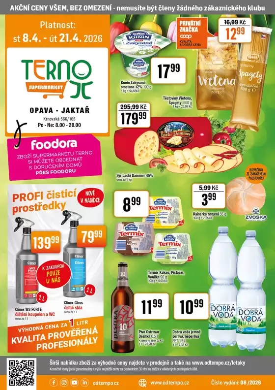 TEMPO katalog | Leták TERNO 8.4. - 21.4.2026 | 2026-04-08T00:00:00.000Z - 2026-04-21T00:00:00.000Z