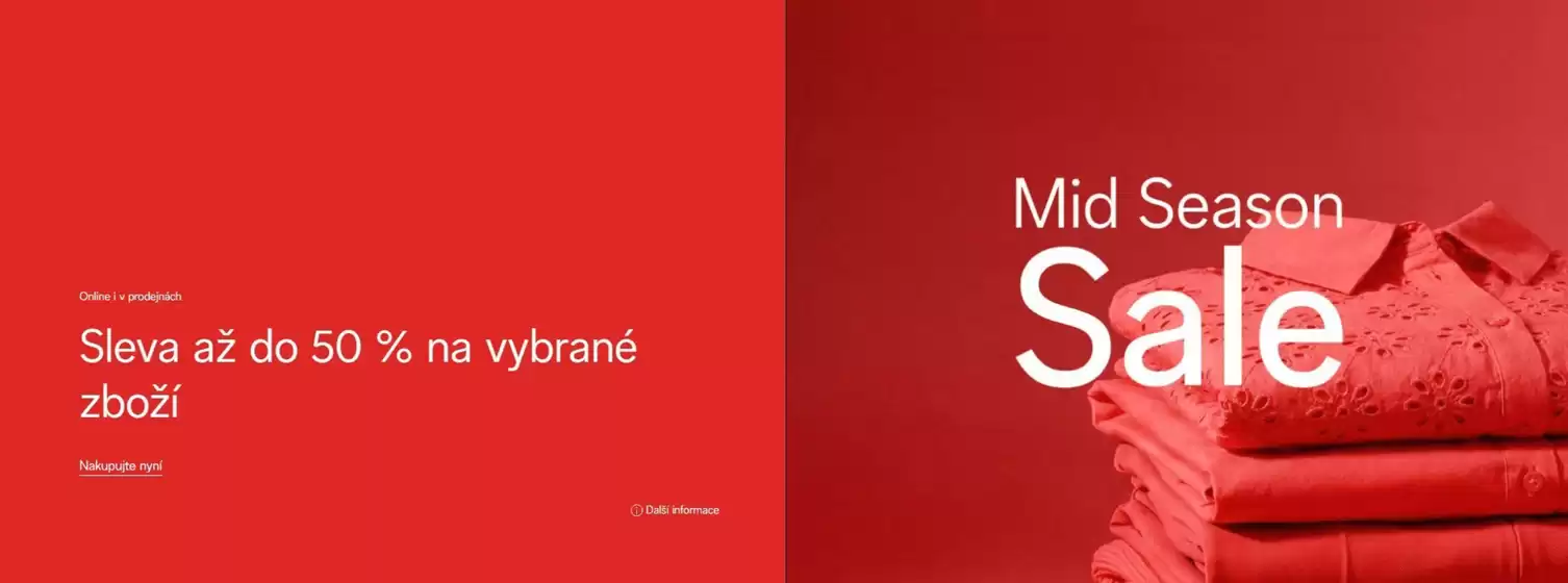 C&A katalog v Liberec | Mid Season Sale | 2026-04-10T00:00:00.000Z - 2026-04-22T00:00:00.000Z