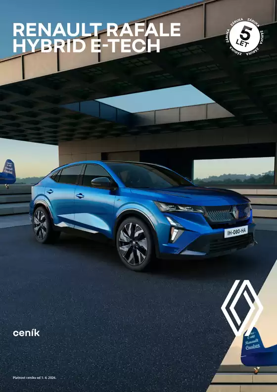 Renault katalog v Hodonín | Renault Rafale Hybrid E-Tech | 2026-04-10T00:00:00.000Z - 2026-06-08T00:00:00.000Z