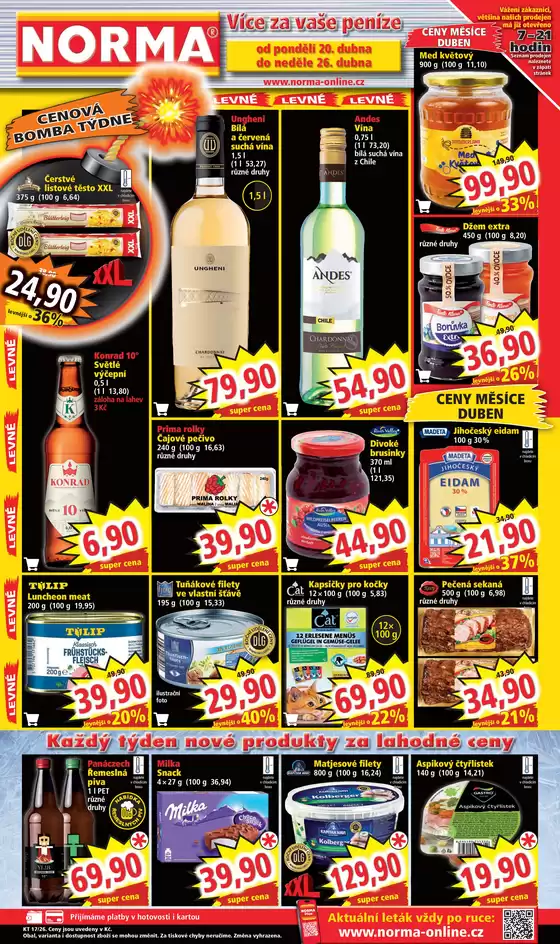 Norma katalog | Exkluzivní nabídky pro naše zákazníky | 2026-04-20T00:00:00.000Z - 2026-04-26T00:00:00.000Z