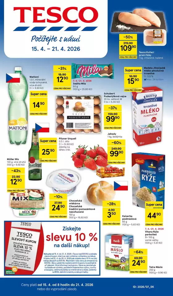 Tesco katalog v Děčín | tesco letak-2026-04-15 | 2026-04-15T00:00:00.000Z - 2026-04-21T00:00:00.000Z