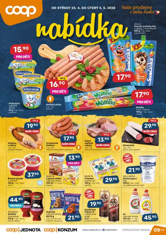 Coop katalog | Exkluzivní výhodné nabídky | 2026-04-22T00:00:00.000Z - 2026-05-05T00:00:00.000Z