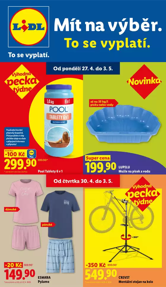 Lidl katalog | 27. 4. - 3. 5. 2026 | 2026-04-30T00:00:00.000Z - 2026-05-03T00:00:00.000Z